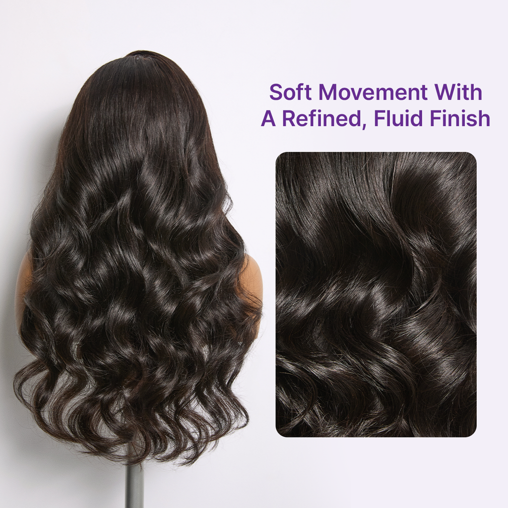 MyOwn-Fit™ 360 HD Lace Body Wave Wig Flexi-Fit Invisi Wig Pre-Cut Lace Natural Hairline