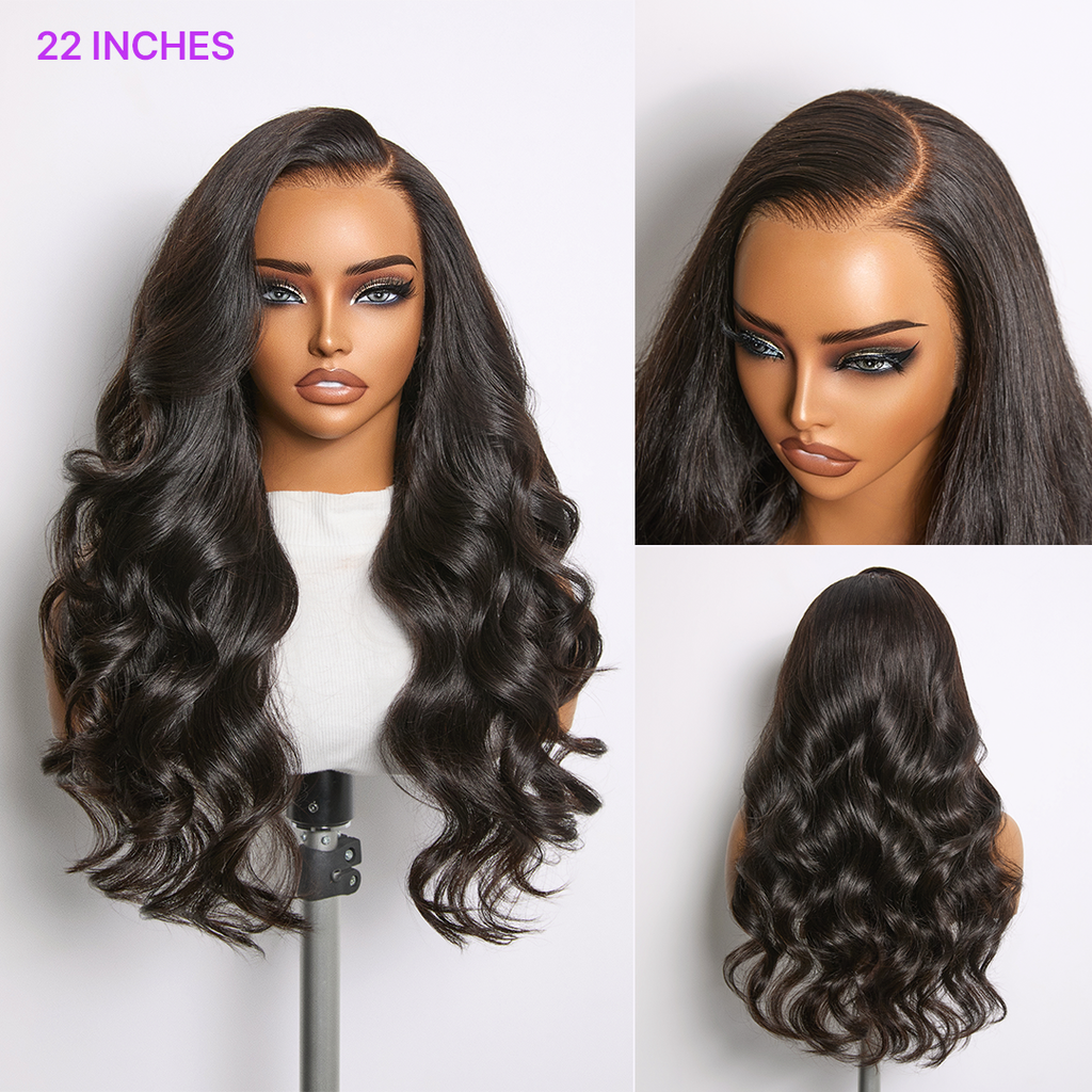 MyOwn-Fit™ 360 HD Lace Body Wave Wig Flexi-Fit Invisi Wig Pre-Cut Lace Natural Hairline