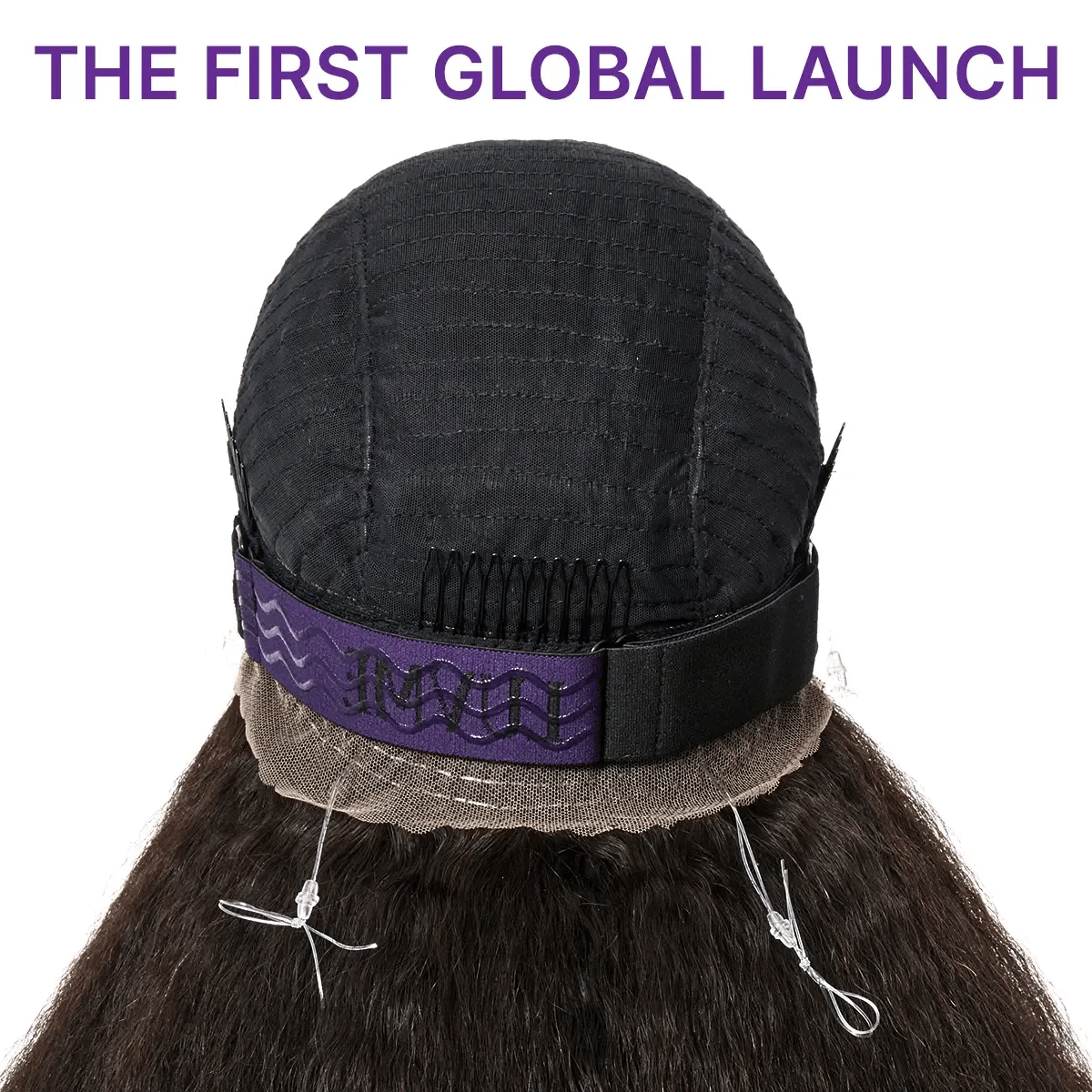 MyOwn-Fit™ 360 HD Lace Free Parting Water Wave Wig Flexi-Fit Invisi Drawstring Cap & Pre-Cut Lace