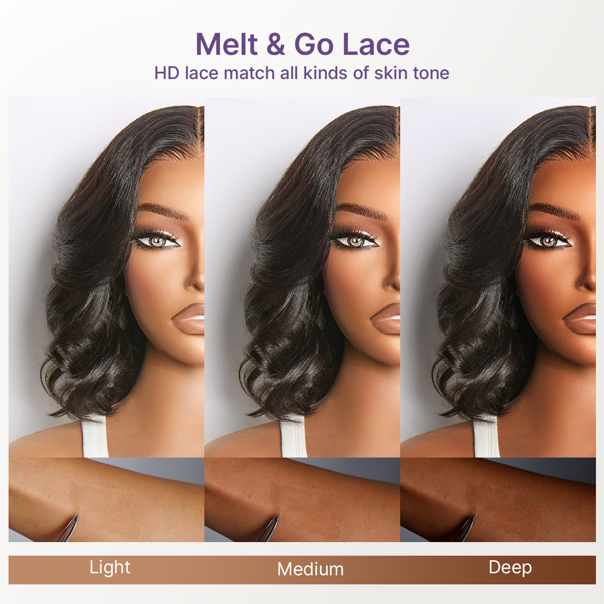 Luvme All-Day Curl Hold™ Premier Grade Hair Shoulder Length Body Wave CuticleAlign™ PartingMax Glueless 7x6 HD Lace Wig Pre-Cut Lace