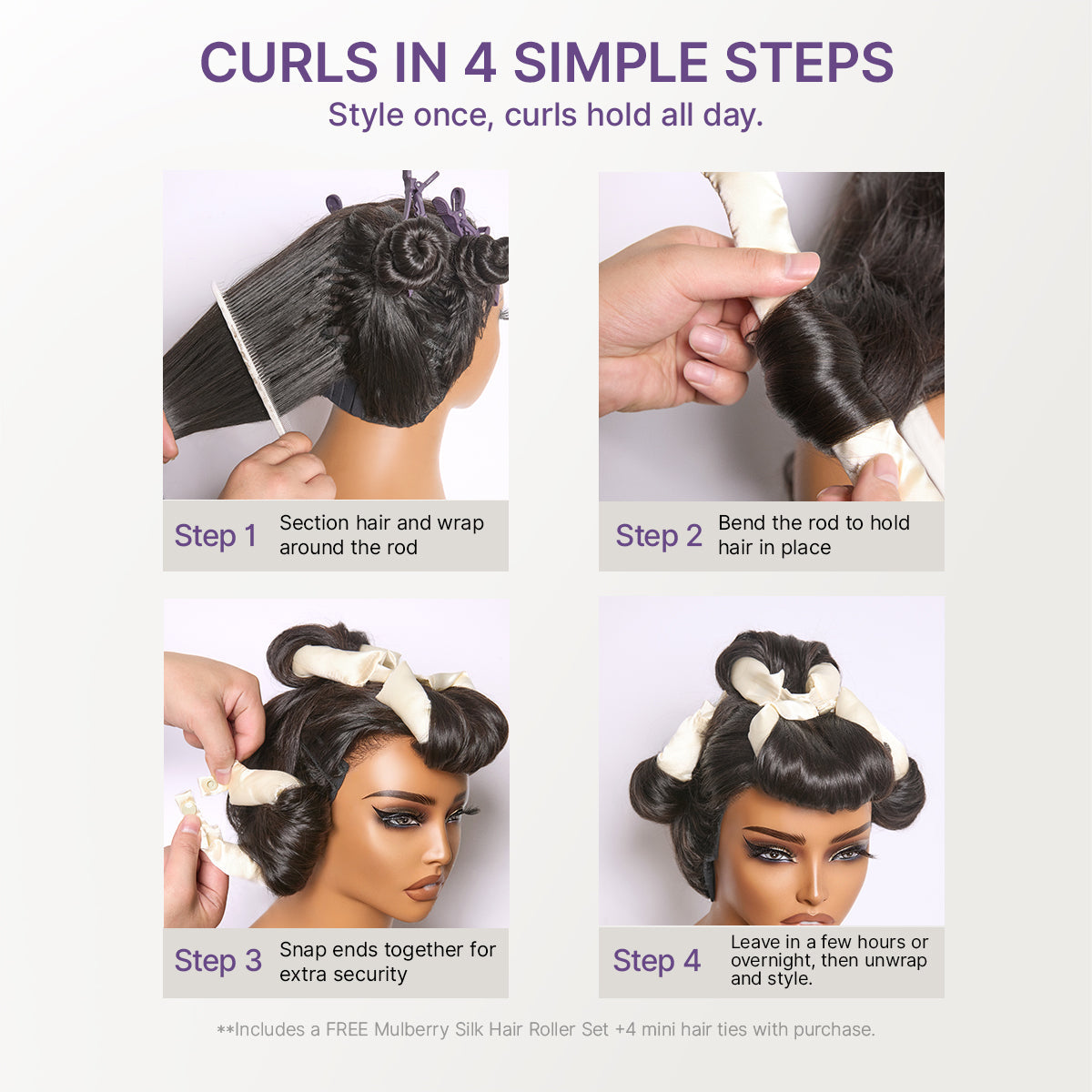 All-Day Curl Hold™ Premier Grade Hair 250% Density Loose Wave SilkShield™ Glueless 13x4 HD Lace Front Wig Pre-Cut Lace Flexi-Fit Drawstring Cap