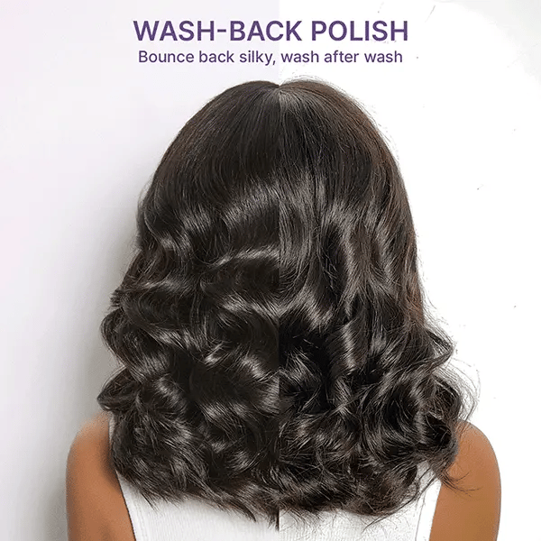 All-Day Curl Hold™ Premier Grade Hair 250% Density Loose Wave SilkShield™ Glueless 13x4 HD Lace Front Wig Pre-Cut Lace Flexi-Fit Drawstring Cap