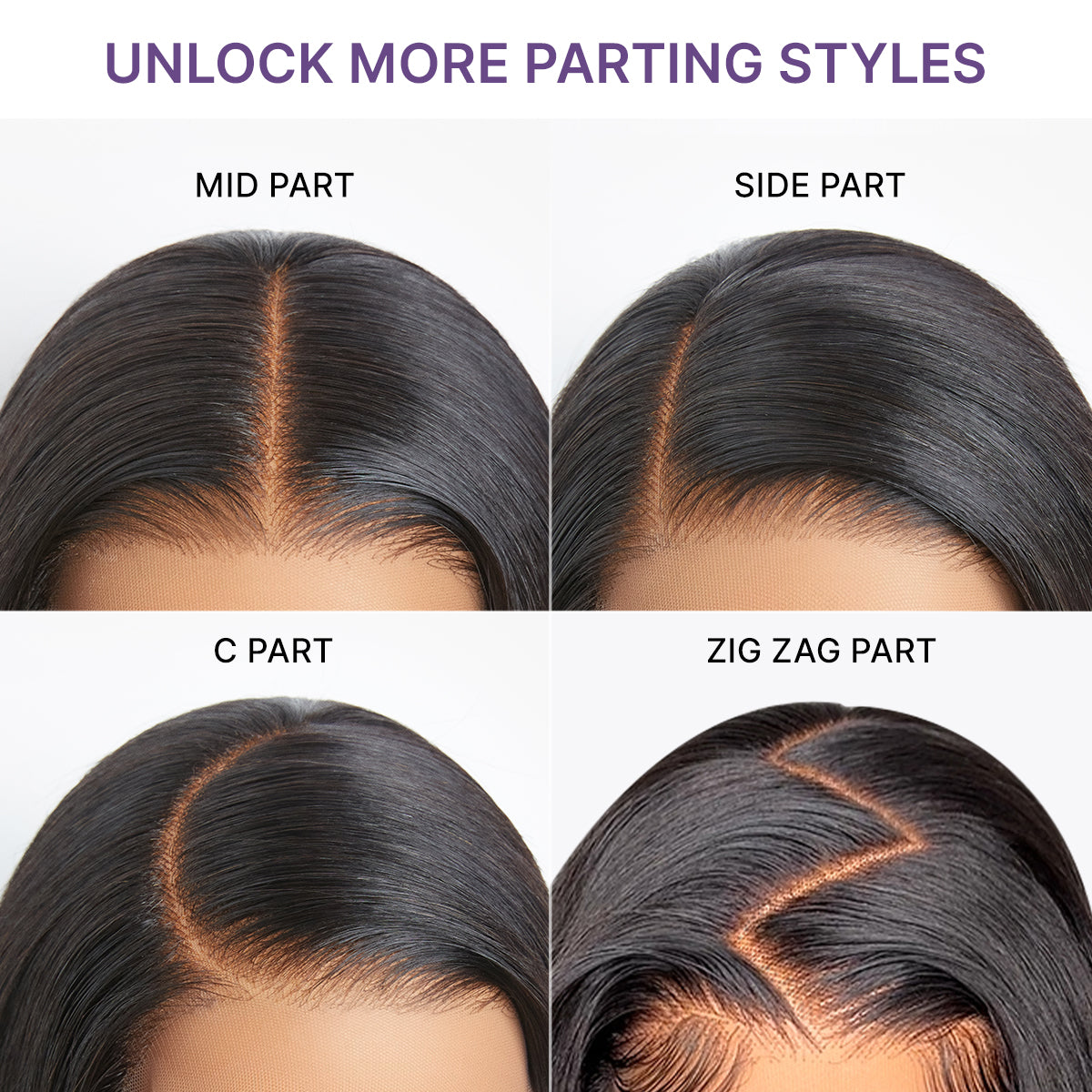Luvme All-Day Curl Hold™ Premier Grade Hair Shoulder Length Body Wave CuticleAlign™ PartingMax Glueless 7x6 HD Lace Wig Pre-Cut Lace