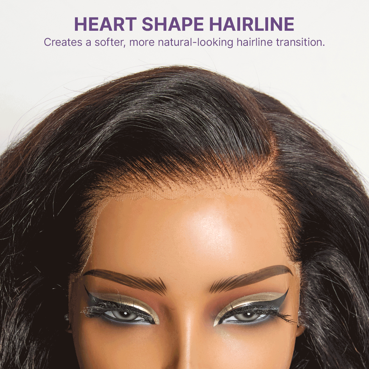 All-Day Curl Hold™ Premier Grade Hair 250% Density Loose Wave SilkShield™ Glueless 13x4 HD Lace Front Wig Pre-Cut Lace Flexi-Fit Drawstring Cap