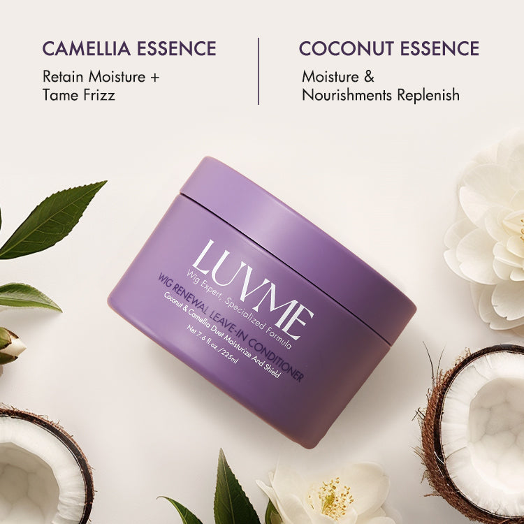 US Only | Wig Curl Mousse with Coconut Oil & Leave-in Conditioner