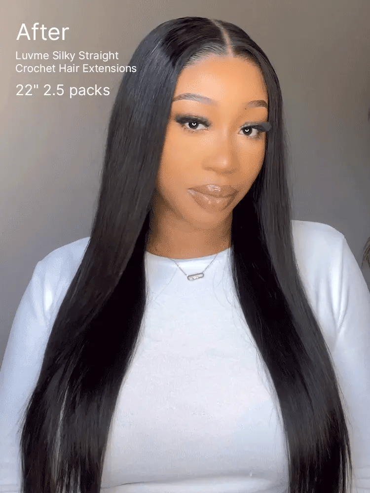 Readitress™ Pre-Separated Feather Crochet Human Hair for Miracle Knots Boho Braids | Silky Straight Protective Style (Free Gifts Included) - US Only
