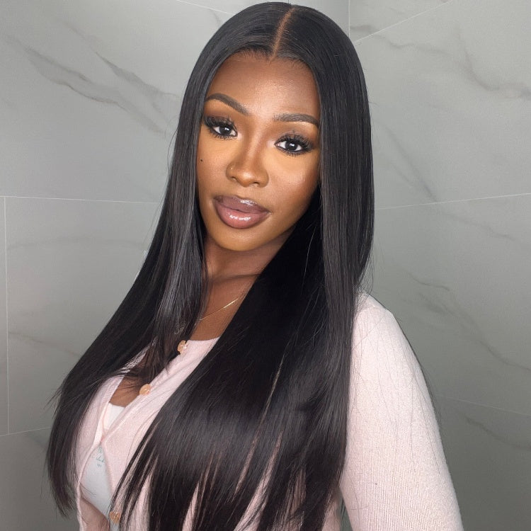 Luvme Hair Straight Glueless 13x4 Frontal Lace Long Wig 100% Human Hair | US Only