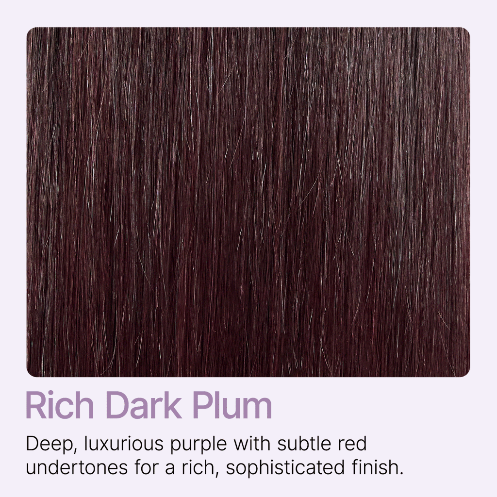 Luvme All-Day Comfort Wig 180% Density Rich Dark Plum Bone Straight with Baby Hair PartingMax Glueless 7x6 Closure HD Lace Wig Pre-Cut Lace