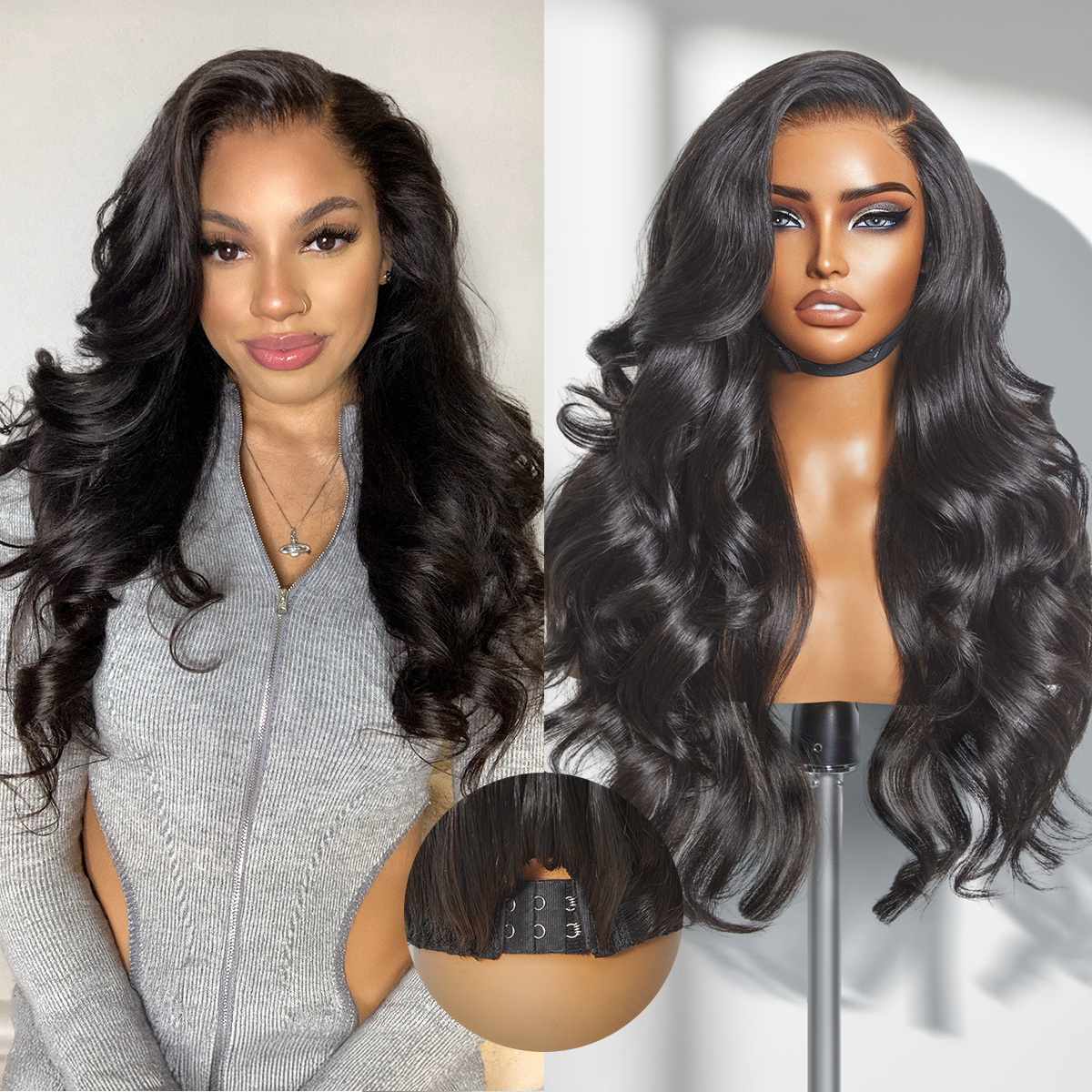 Luvme All-Day Comfort™ Wig PartingMax Glueless 7x6 Closure HD Lace Loose Body Wave Long Wig Pre-Cut Lace