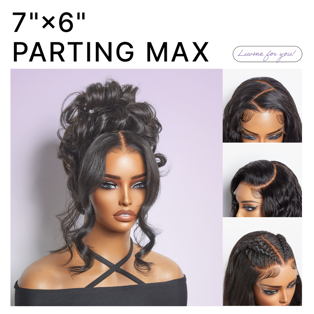 Luvme All-Day Comfort™ Wig PartingMax Glueless 7x6 Closure HD Lace Loose Body Wave Long Wig Pre-Cut Lace