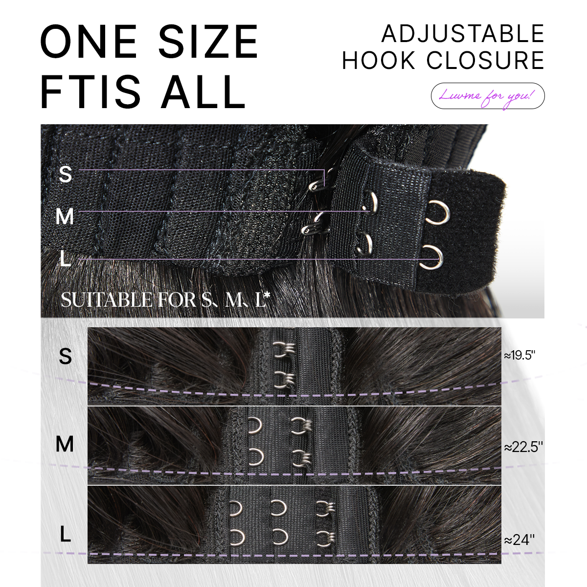Luvme All-Day Comfort™ Wig PartingMax Glueless 7x6 Closure HD Lace Loose Body Wave Long Wig Pre-Cut Lace