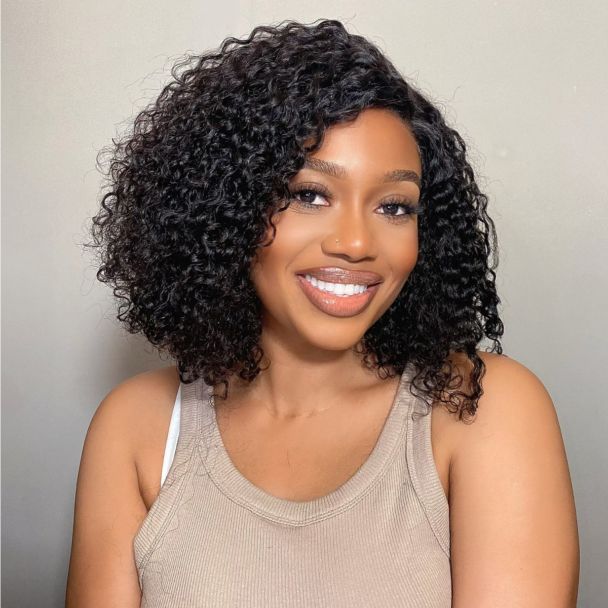 180% Density Kinky Curly PartingMax Glueless 7x6 Closure HD Lace Wig Pre-Cut Lace Flexi-Fit Drawstring Cap