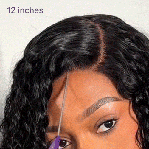Ready to Go Water Wave Short Curly Bob Wig Glueless Minimalist HD Lace Wig Pre-Cut Lace