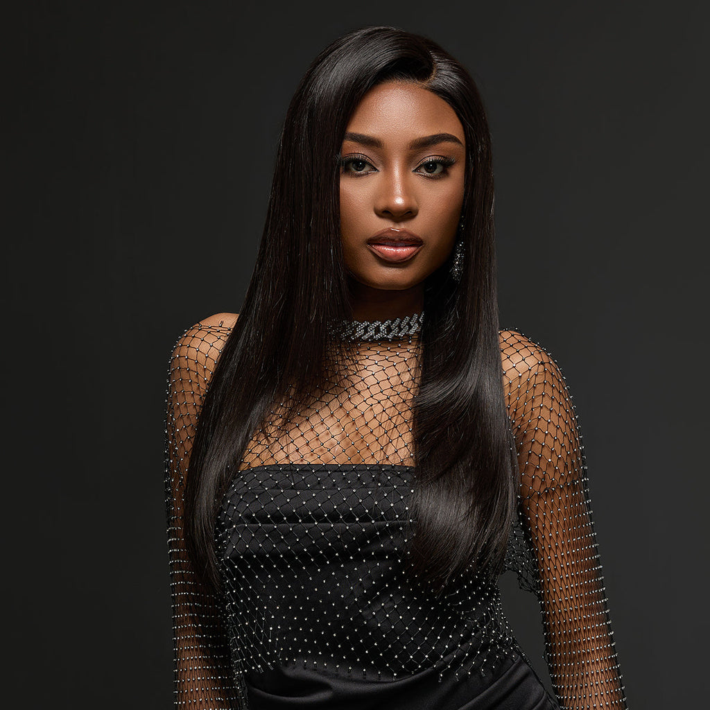 It Girl | RawMagic x Kim Kimble Icon Collection Silky Straight 13x6 Frontal HD Lace Wig with Drawstring Cap