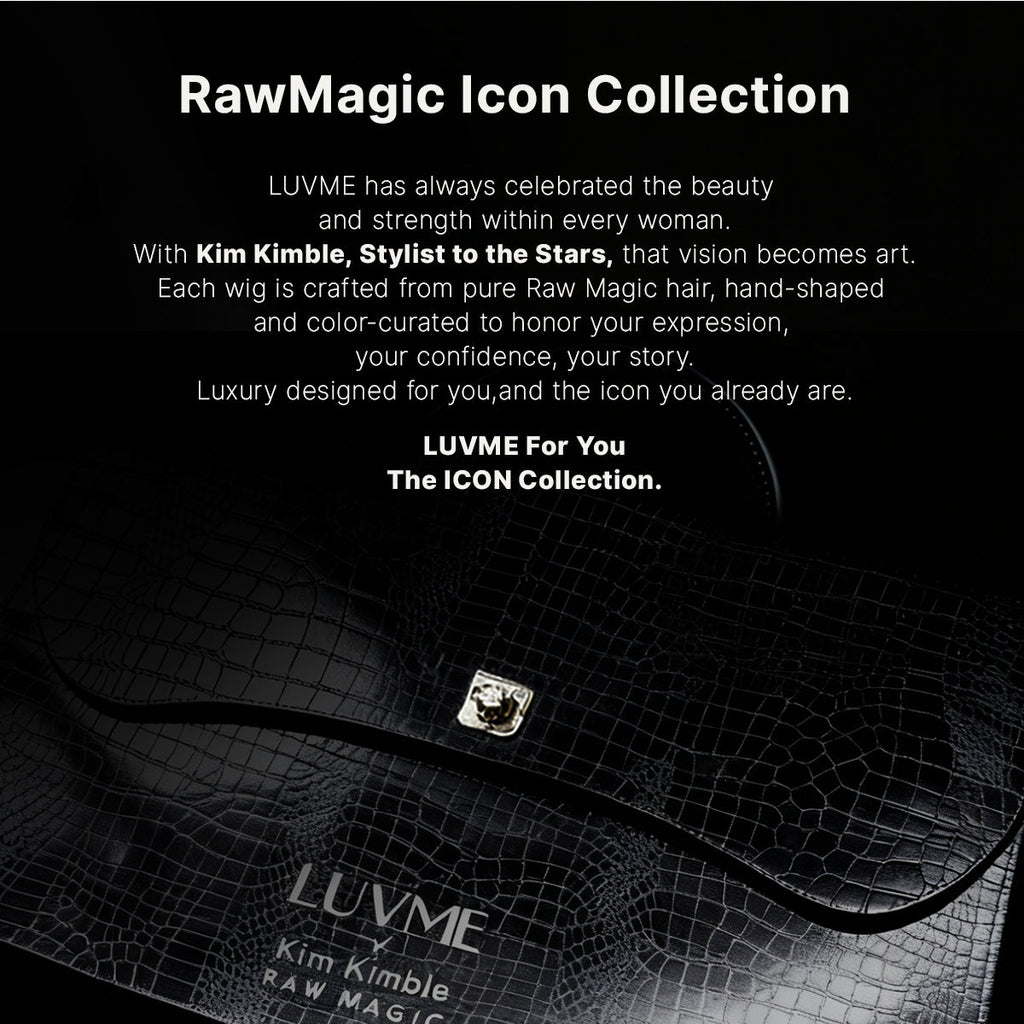 It Girl | RawMagic x Kim Kimble Icon Collection Silky Straight 13x6 Frontal HD Lace Wig with Drawstring Cap