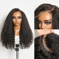 Luvme All-Day Comfort Wig PartingMax Natural Black Kinky Straight to Curly 7x6 Closure HD Lace Glueless Wig Pre Cut Lace