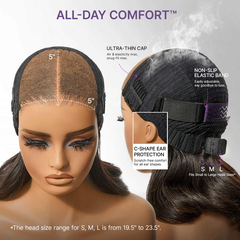 Eliana | RawMagic -  Chocolate Brown Silky Straight 5x5 Closure HD Lace Glueless Wig 100% Human Hair