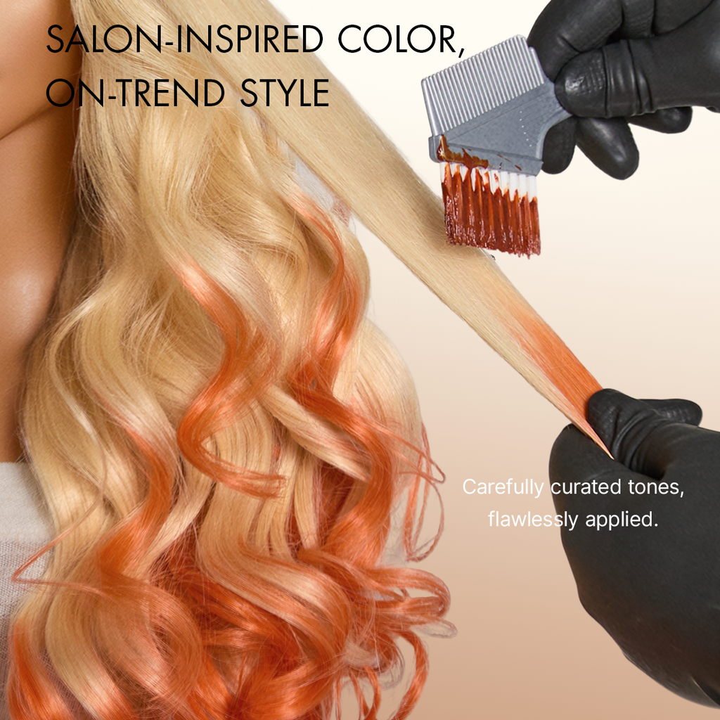 613 Blonde to Ginger Ombre Body Wave Glueless Ear-to-ear 13x4 HD Lace Front Wig Pre-Cut Lace Flexi-Fit Drawstring Cap