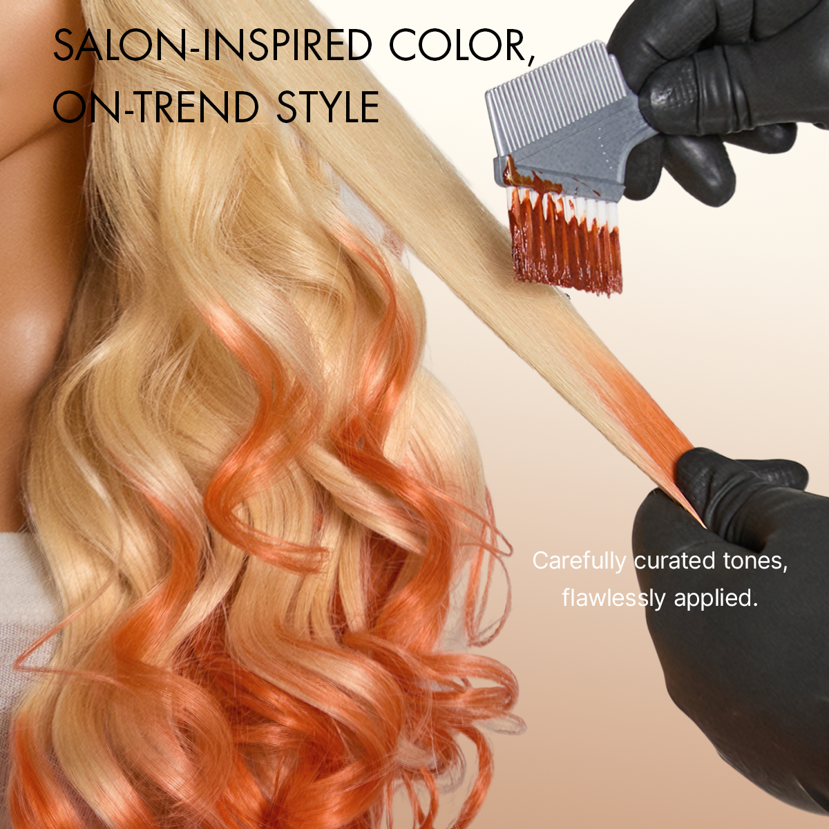 613 Blonde to Ginger Ombre Body Wave Glueless Ear-to-ear 13x4 HD Lace Front Wig Pre-Cut Lace Flexi-Fit Drawstring Cap