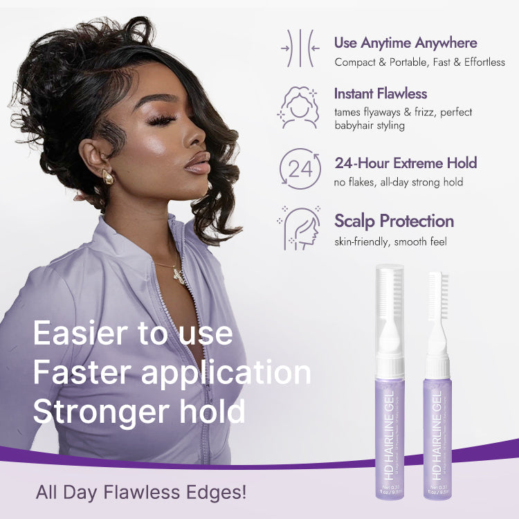 US Only | LUVME Edge Control Stick 2.0 - Strong Hold for Wigs, Portable Hair Styling Tool | Add-on Item
