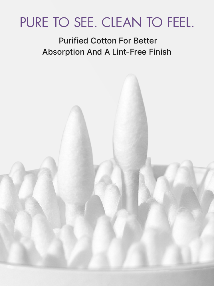 LUVME 200pcs Dual-Tip Cotton Swabs | Add-on Item