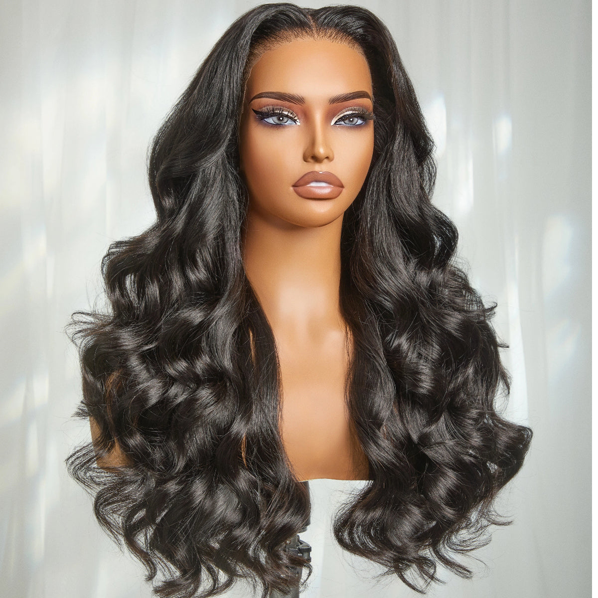 VIP ONLY | NatureMAX 200% Density Loose Wave Glueless Ear-to-ear 13x4 HD Lace Front Wig Pre-Cut Lace Flexi-Fit Drawstring Cap