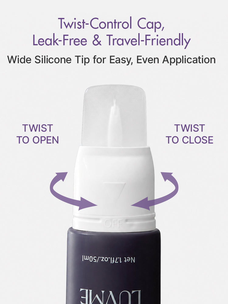 US Only | LUVME Wig Hairline Glue - Silicone Applicator for Easy Mess-Free Application, Invisible Strong Hold