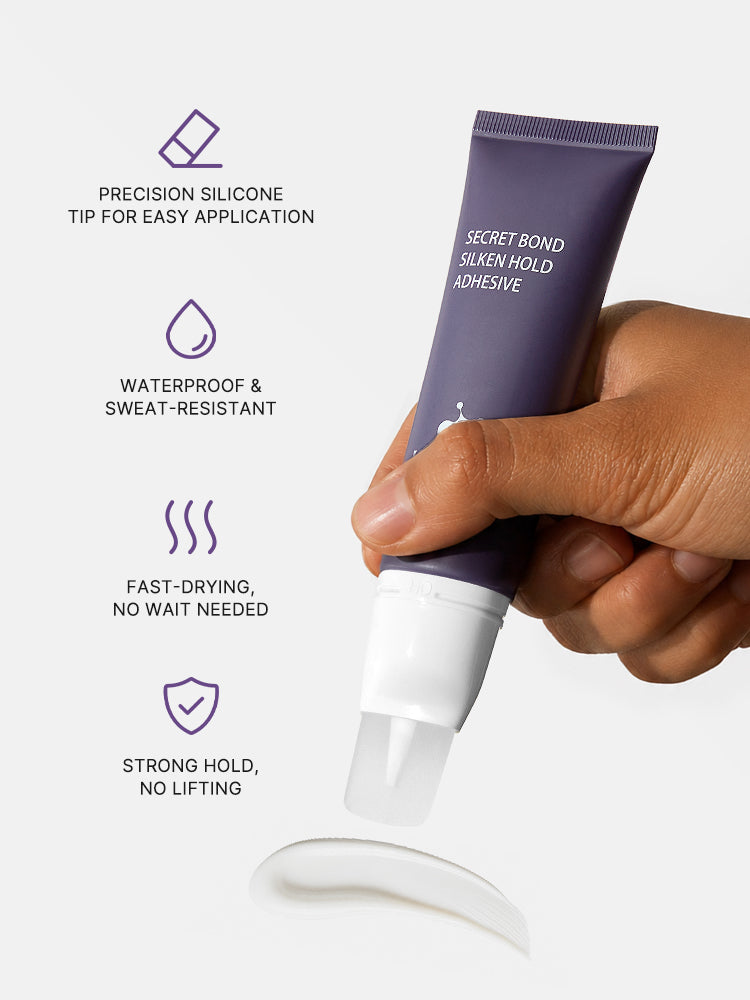 US Only | LUVME Wig Hairline Glue - Silicone Applicator for Easy Mess-Free Application, Invisible Strong Hold | Add-on Item