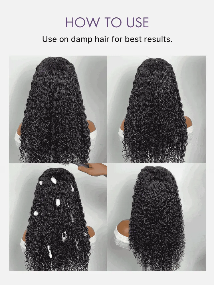 LUVME Curved Curl Repair Comb - Restores Shape and Smooths Messy Curls | Add-on Item