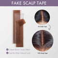 8pcs Fake Scalp Tape for Wigs, Invisible Knots & Grids Eraser
