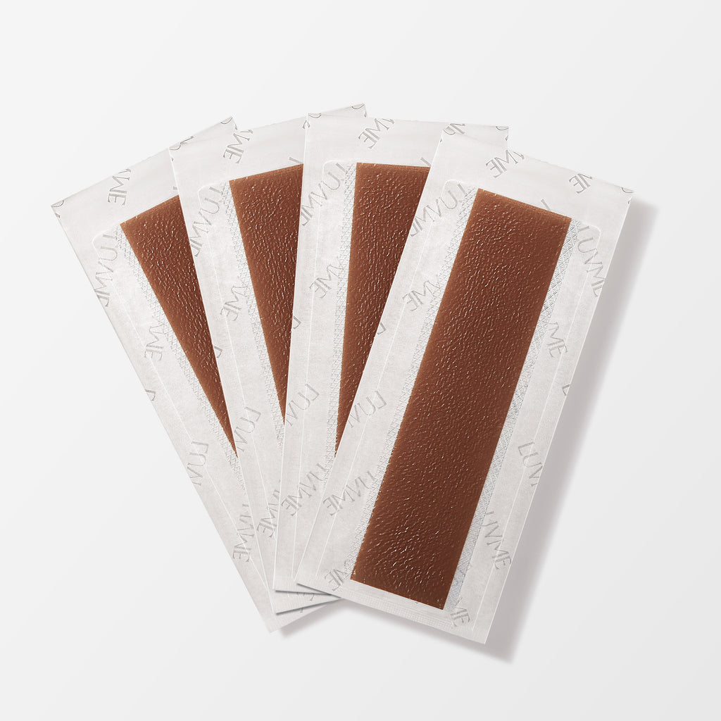 8pcs Fake Scalp Tape for Wigs, Invisible Knots & Grids Eraser