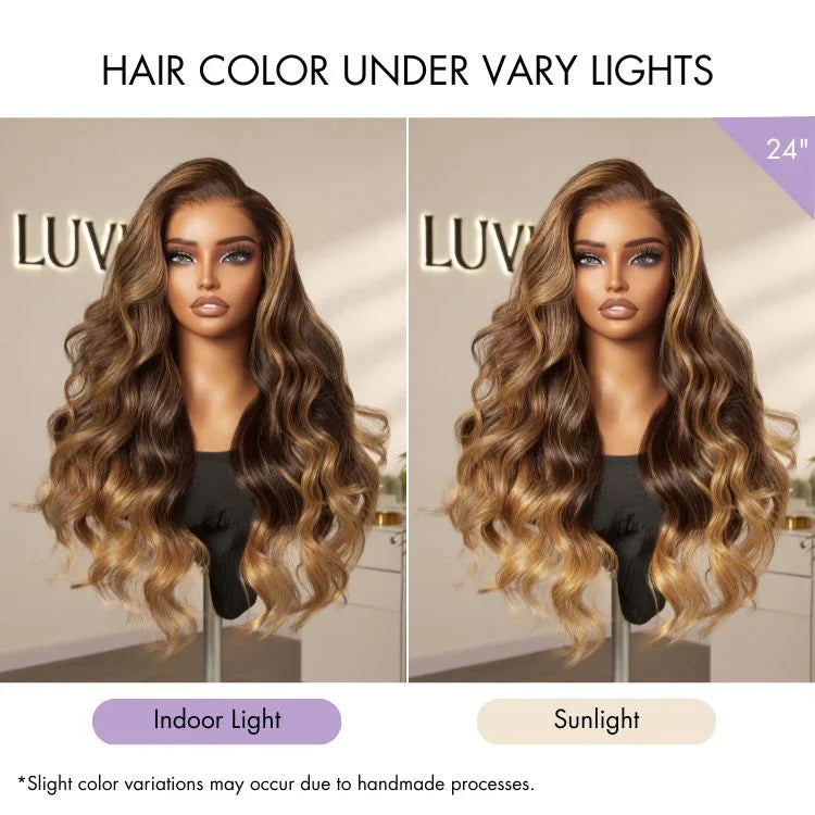Luvme All-Day Comfort™ Wig PartingMax Glueless 7x6 Closure HD Lace Loose Body Wave Long Wig Pre-Cut Lace