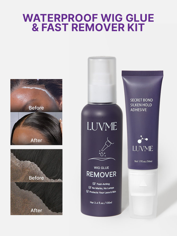 US Only | LUVME Waterproof Wig Glue & Fast Remover Kit | Add-on Item