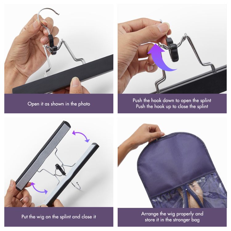 WIG STORAGE SET | 1pc Wig Bag+1pc Wig Stand | Add-on Item