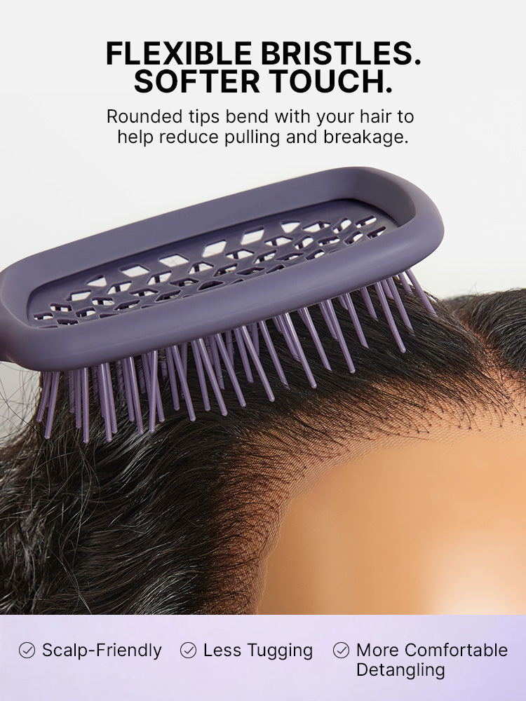 LUVME Small Curl Styling Comb | Tailored for Braids and Kinky Coily Wigs