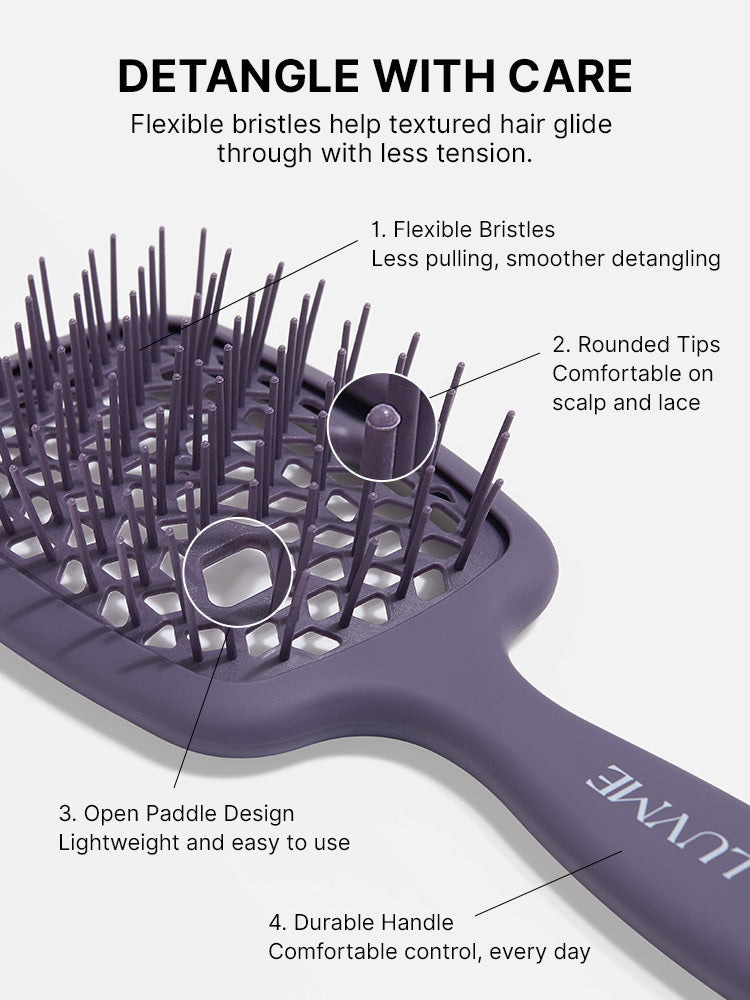 LUVME Small Curl Styling Comb | Tailored for Braids and Kinky Coily Wigs