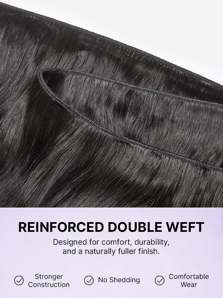 RawMagic Luxe Bundles - 1pc Raw Virgin Human Hair Body Wave 100% Unprocessed Natural Soft Shiny Long-Lasting Hair Extensions US Only