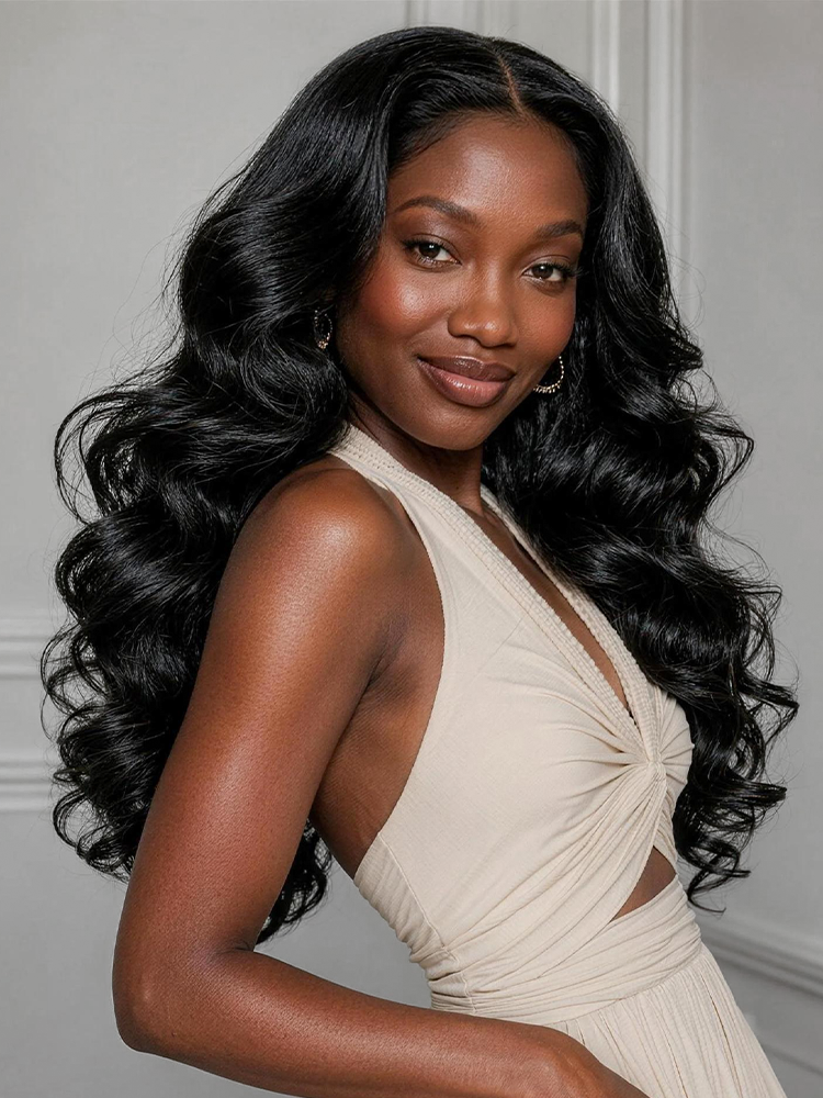 RawMagic Luxe Bundles - 1pc Raw Virgin Human Hair Body Wave 100% Unprocessed Natural Soft Shiny Long-Lasting Hair Extensions US Only