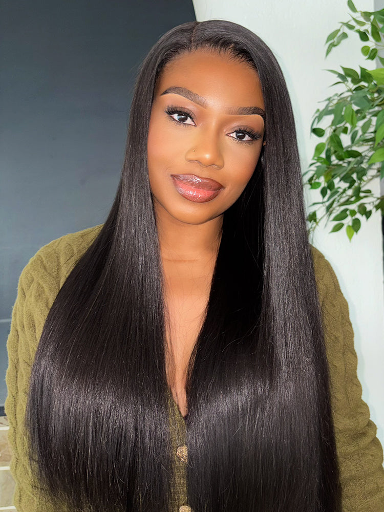 RawMagic Luxe Bundles - 1pc 100% Unprocessed Raw Human Hair Natural Shiny Soft Long-lasting Premium Straight Hair Weft US Only