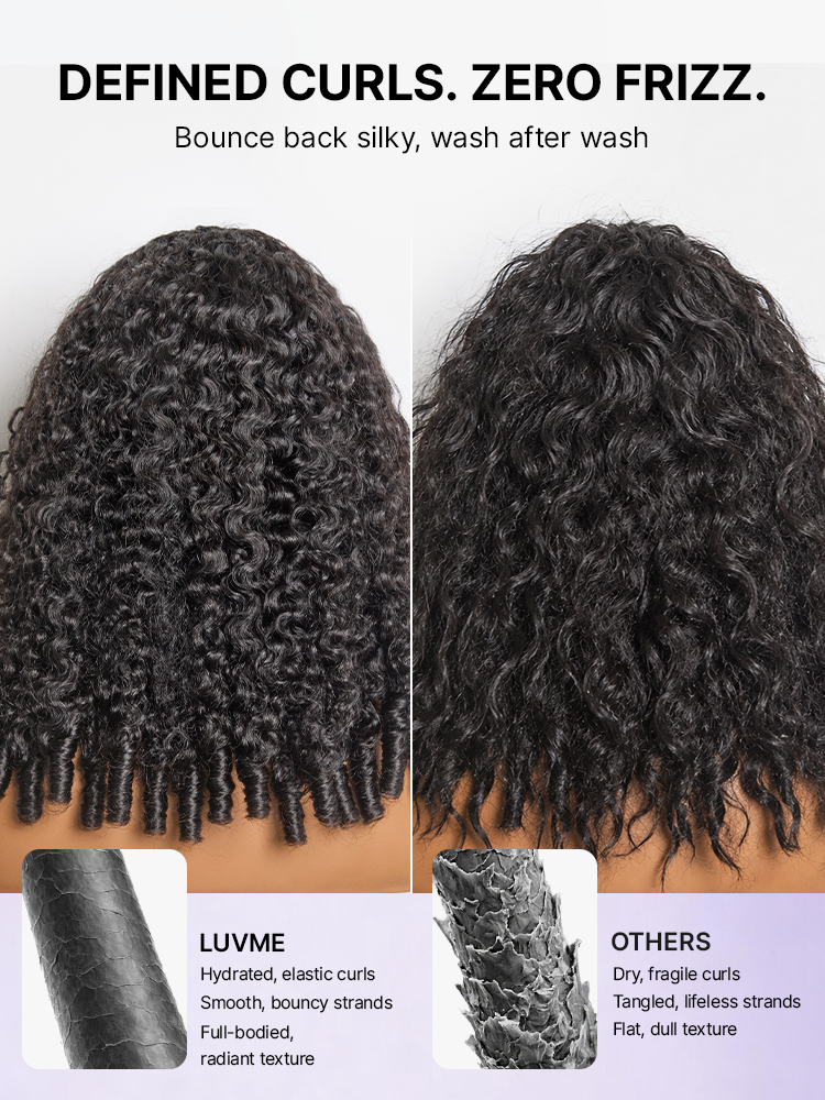 1pc Soft & Voluminous Burmese Curly 100% Virgin Human Hair Bundles