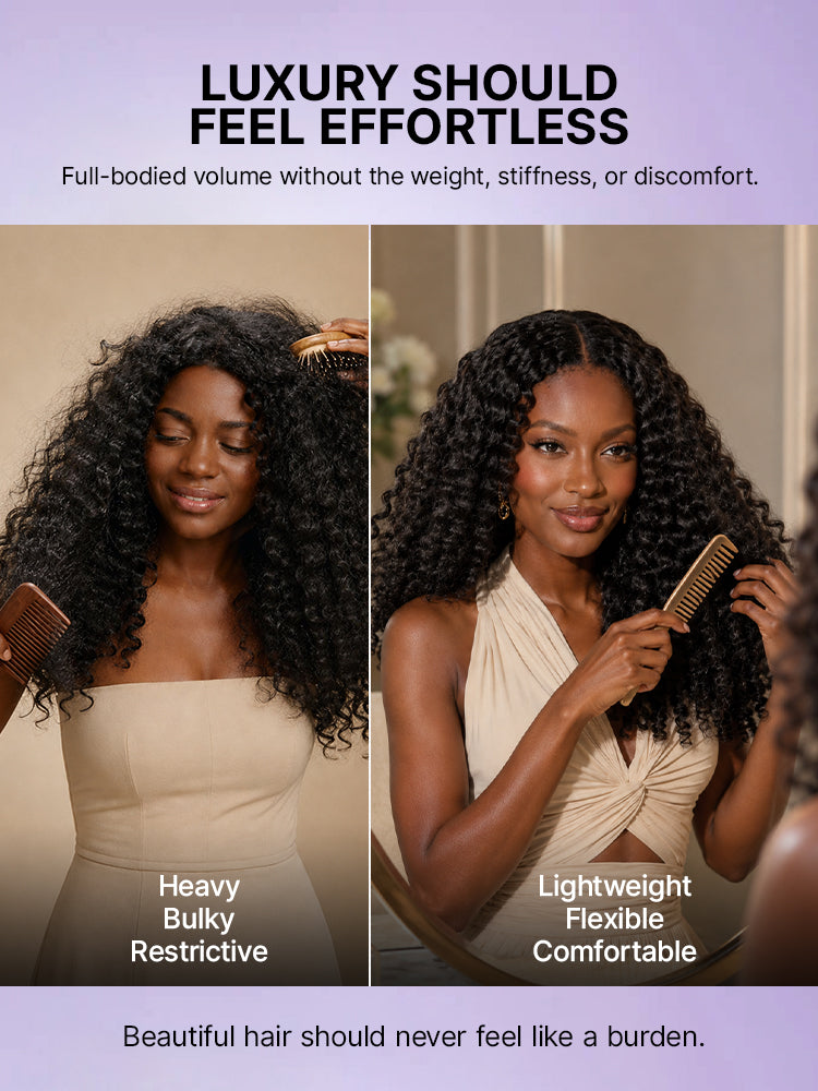 1pc Soft & Voluminous Burmese Curly 100% Virgin Human Hair Bundles