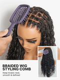 LUVME Small Curl Styling Comb | Tailored for Braids and Kinky Coily Wigs | Add-on Item
