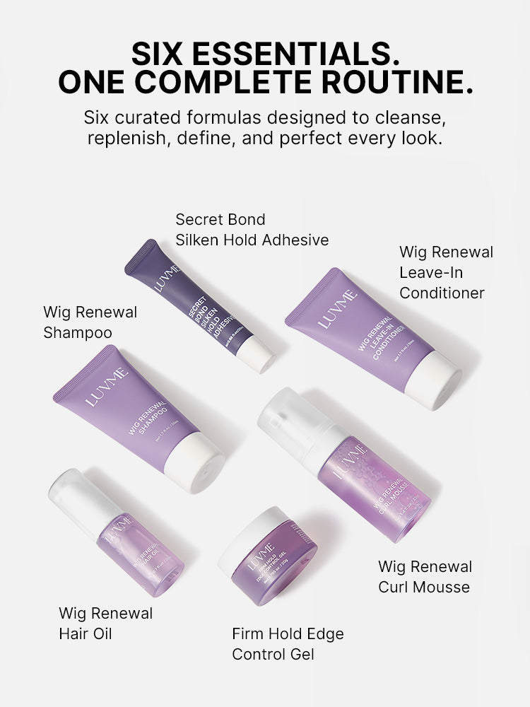 US Only |  Wig Care Travel Essentials 6-Piece Kit