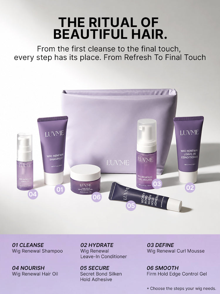 US Only |  Wig Care Travel Essentials 6-Piece Kit | Add-on Item