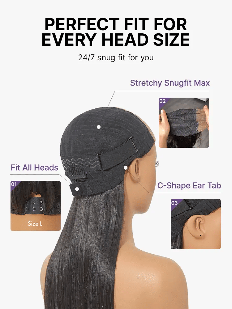 New Customers Only | Honey Blonde Face-Framing Highlights Blow Out Layered Cut Glueless 5x5 Closure Lace Bob Wig Pre-cut Lace