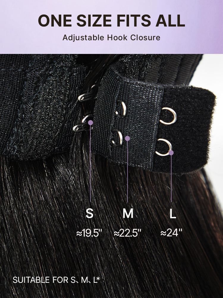 Put On and Go Reddish Purple Layered Cut Yaki Straight Minimalist Lace Bob Wig with Bangs All-Day Comfort Cap