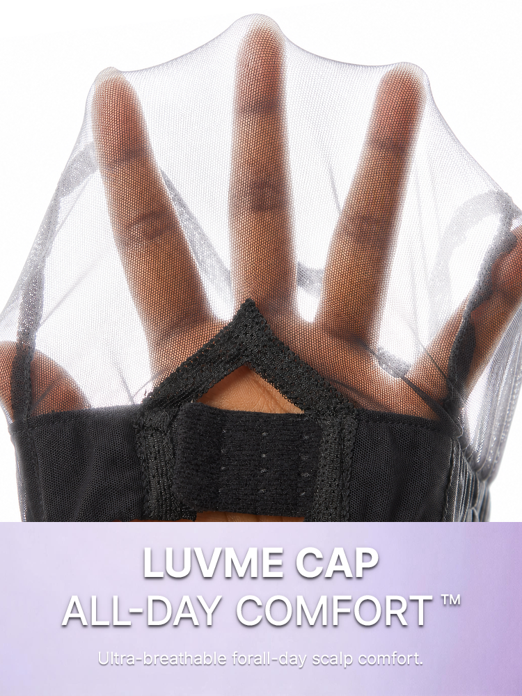Luvme All-Day Comfort™ Wig 180% Density Honey Golden Blonde Loose Body Wave 7x6 Closure HD Lace Human Hair Wig Pre-Cut Lace