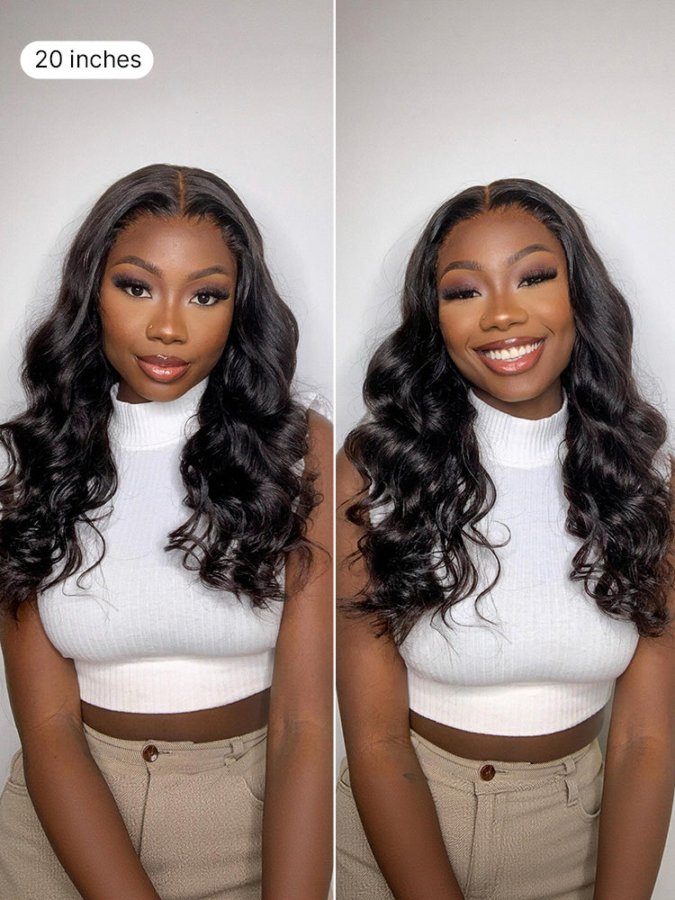Body Wave / Straight / Kinky / Deep Wave Human Hair U Part Wig