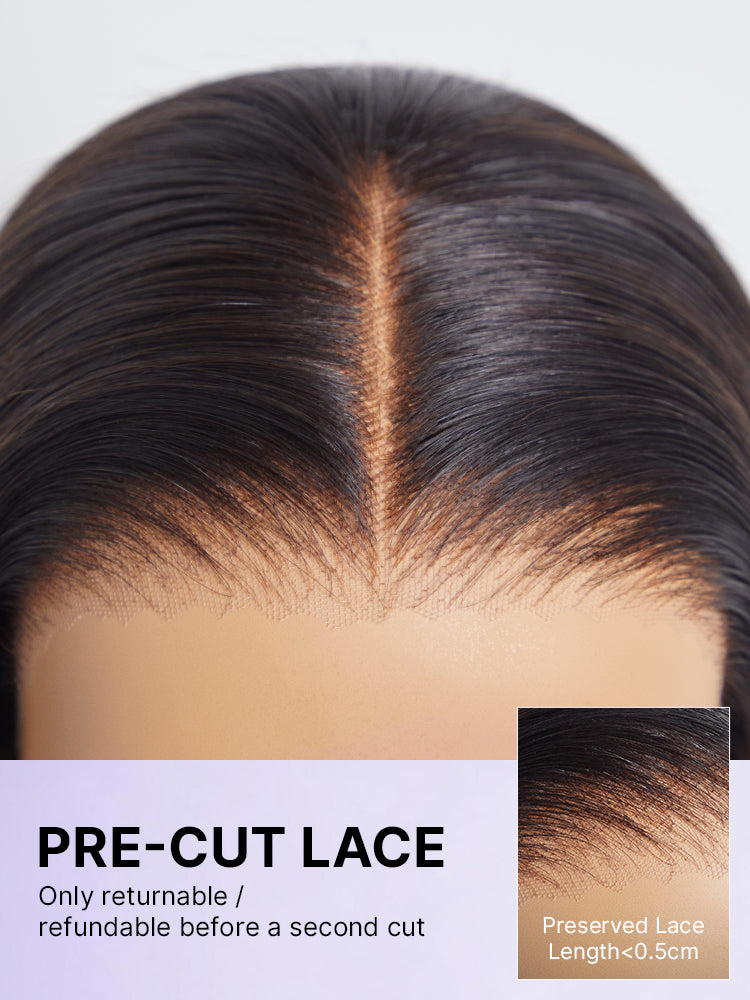 Weekly Special | Trendy Short Cut Curly Minimalist HD Lace Glueless Side Part Wig 100% Human Hair