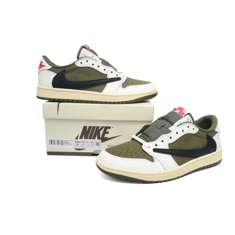 Air Jordan 1 Retro Low OG SP Travis Scott Medium Olive DM7866-200